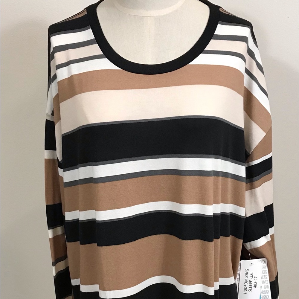 Lularoe Hudson L/S Tunic Tee